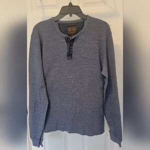 Bundle! 2 Lucky Brand Men's Heathered Crewneck Sweater
